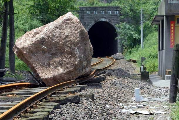 Obstacle sur les voies