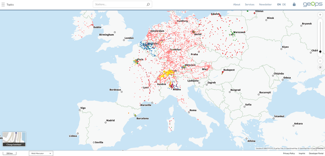 Carte Geops.io