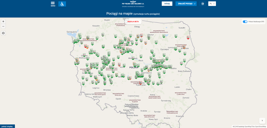 Carte Portalpasazera.pl